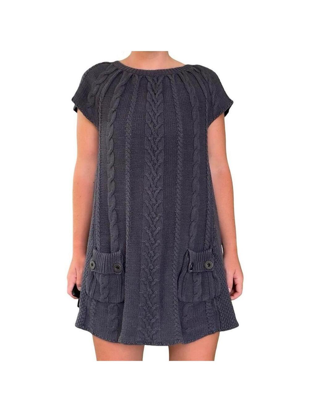 Y2K CHIC COQUETTE KNIT MINI DRESS